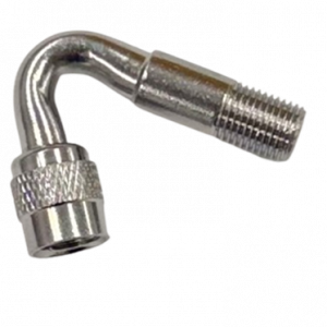 45 Degree valve stem adapter
