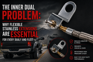 Flexible Stainless Extensions are Essential for Every Dually and Fleet